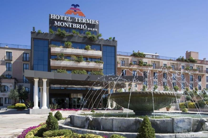 Termes Montbrio Hotel & Spa Montbrió del Camp Kültér fotó
